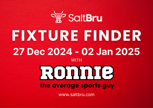 Fixture Finder: 27 Dec 2024 - 02 Jan 2025