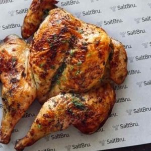 saltbru chicken spatchcock
